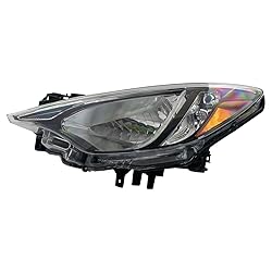 TRQ 2 Piece Headlight Assembly Set Driver