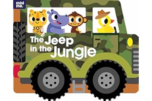 The Jeep in the Jungle: Shaped Board Book