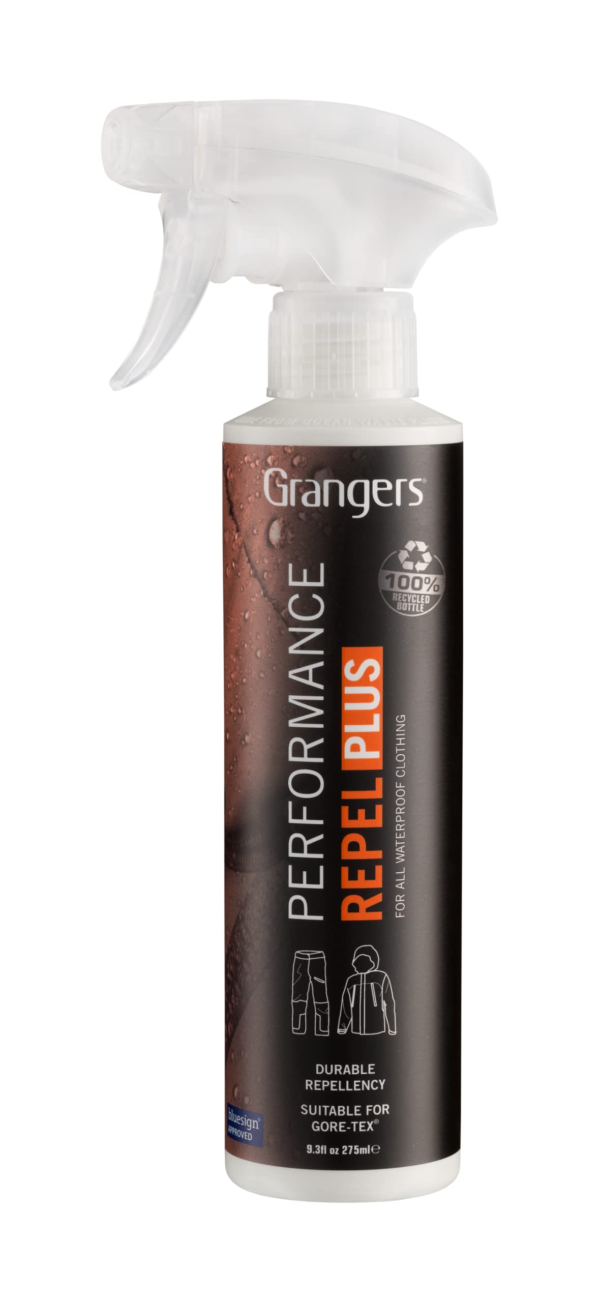 Granger's Performance Repel Plus 275ml Restores Water-Repellent finish Maximises Breathability Bluesign Approved PFC Free