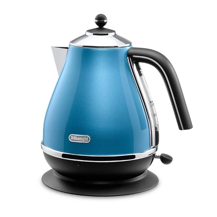 Delonghi icona Collection Electric kettle KBO1200J-B (Blue)【Japan Domestic genuine products】