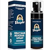 VAEYAE Natural Gray Hair Reverse Serum Spray, Polygonum Multiflorum Restore Hair Color & Growth, for Men and Women All Hair Types Scalp Care, Cover Grey Hair, Hair Strengthening & Nourishing Mist