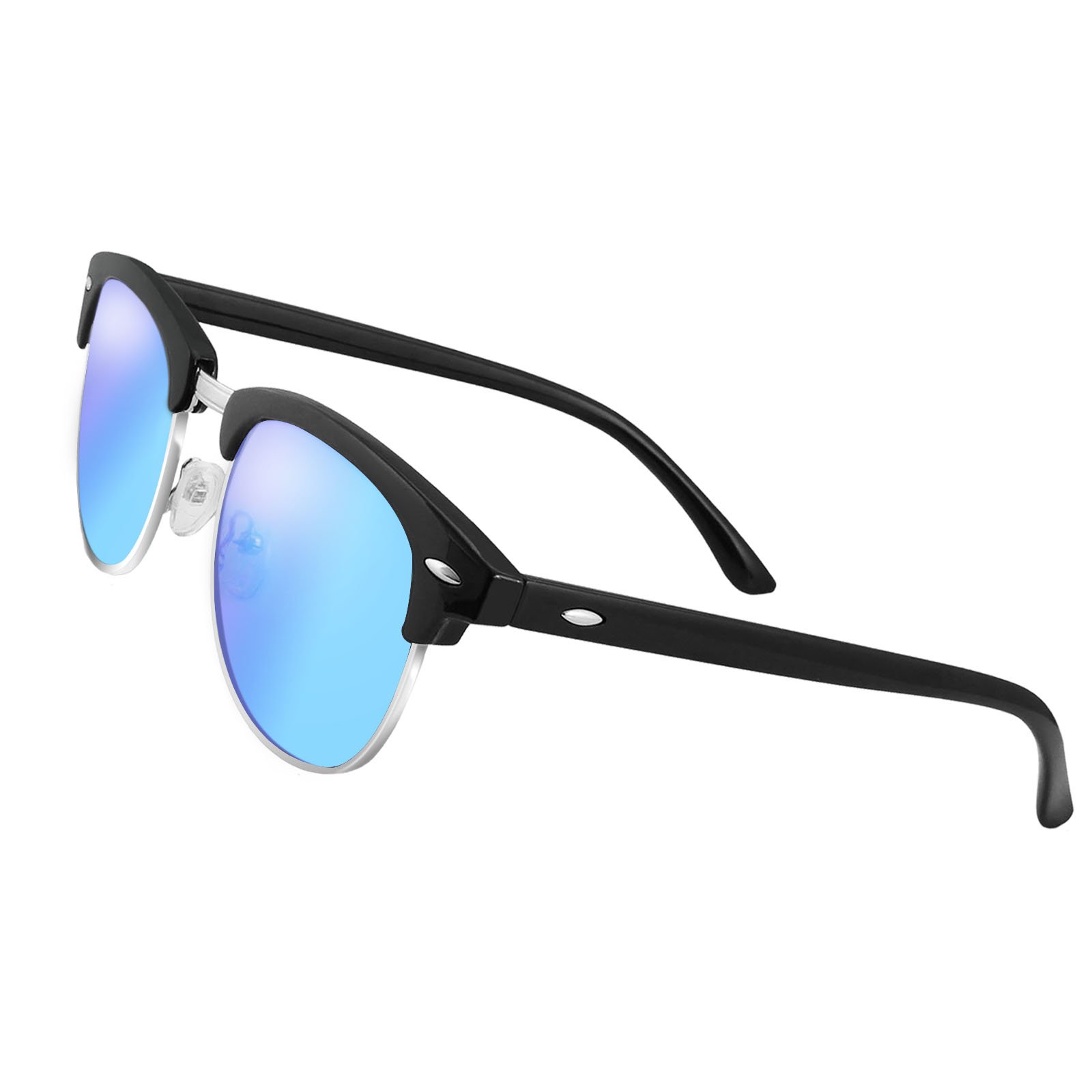 LIVHO G|Semi Rimless Polarized Sunglasses Women Men Retro Brand Sunglasses Goggles UV400