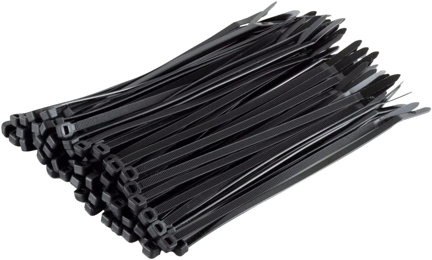 Pack of 200 Black Cable Ties 250mm