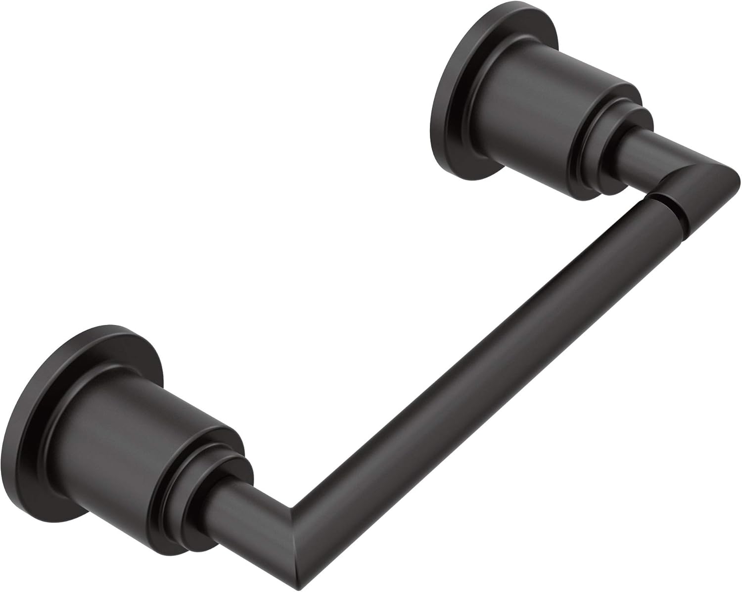 Moen YB0808BL Arris Pivoting Toilet Paper Holder, Matte Black, Toilet