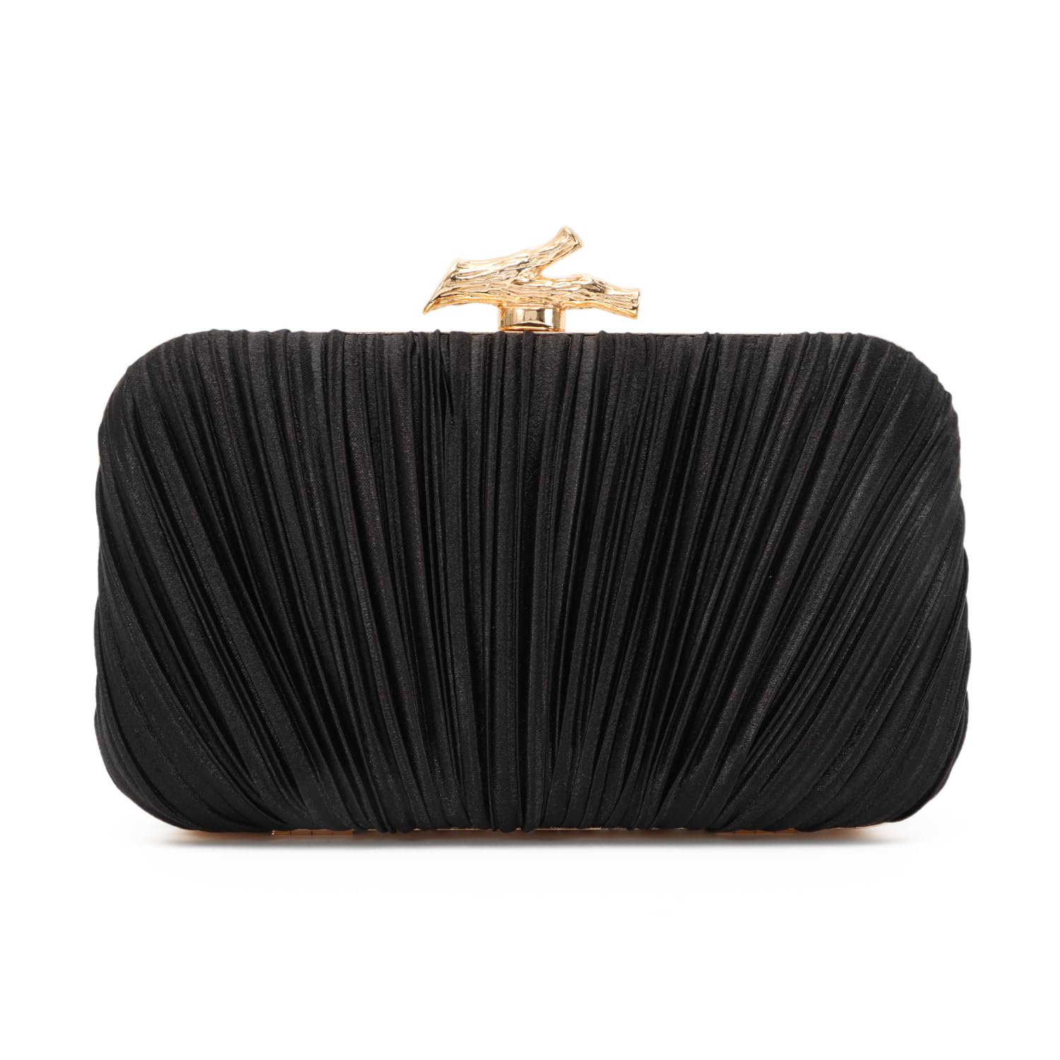 Photo 1 of Freie Liebe Clutch Purses for Women Evening Bag Pleated Clutch Bag with Chain for Wedding Party