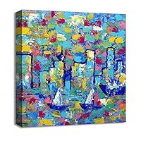 Canvas Wall Art Landscape Canvas Prints Home Artwork Decoration for Living Room, Bedroom - 12x12 inches