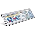 Logickeyboard 'Slimline' Designed for Composing in Steinberg Cubase on Windows PC • p/n LKBU-CBASE-AJPU-US