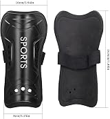 Medo Football Shin Pads Kids Youth Breathable Perforated 19x10cm view 3