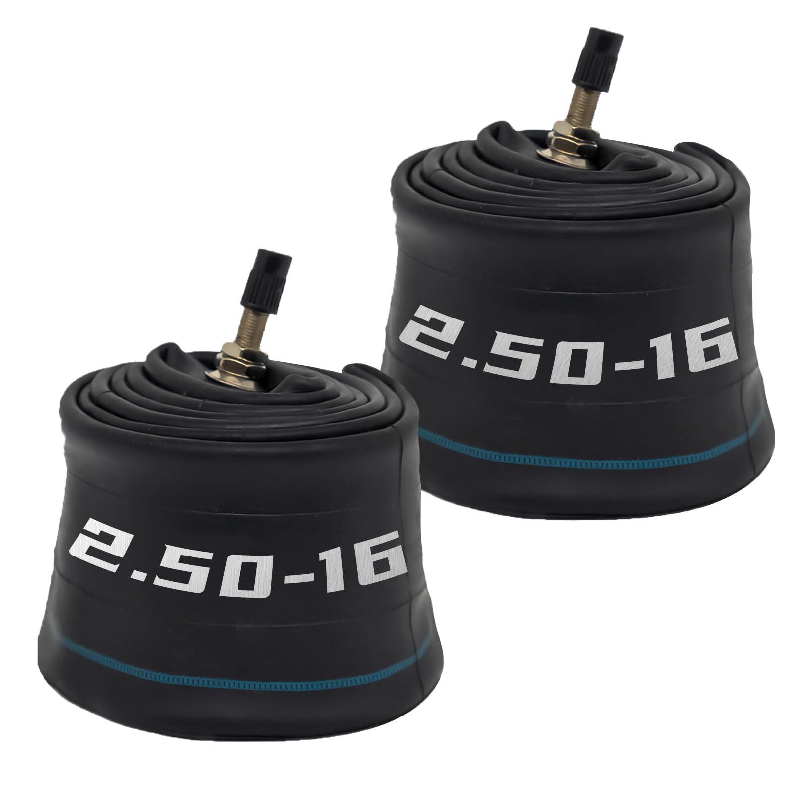 Photo 1 of (2-Pack) 2.25/2.50-16 Tube 70/90-16 Dirt Bike Inner Tube
