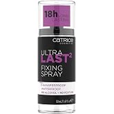 Catrice Ultra Last2 Fixing Spray, 18Hr Makeup Setting Spray, 1.69 fl oz | Long Lasting Makeup, Waterproof, Transfer Proof, Fragrance Free, Alcohol Free, Vegan &amp; Cruelty Free, All Skin Types