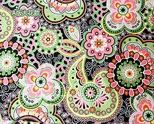 Retro Series Cotton Fabric Patchwork Bundle Bohemian Quilting Tilda DIY Cloth 2 Designs 150x50cm