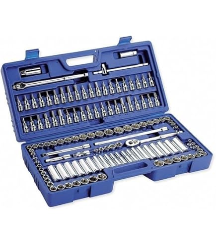 Amazon.com: Socket Wrench Set, 3/8 in Drive Size, (25) 12-Point
