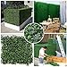 Porpora Artificial Hedge Plant, Greenery Panels Suitable for Both Outdoor or Indoor use, Garden, Backyard and/or Home Decorations, Boxwood 20 x 20 Inch (12 pack) by e-Joy