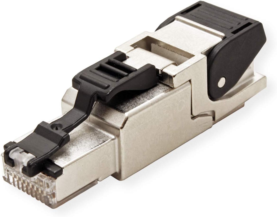 Telegärtner RJ45 connector Cat. 6A, straight, black, 1 Stecker - Image 3