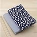 7 Pc Cloth Fabric Cotton Fabric for Quilting 5050cm - Dark Blue Series