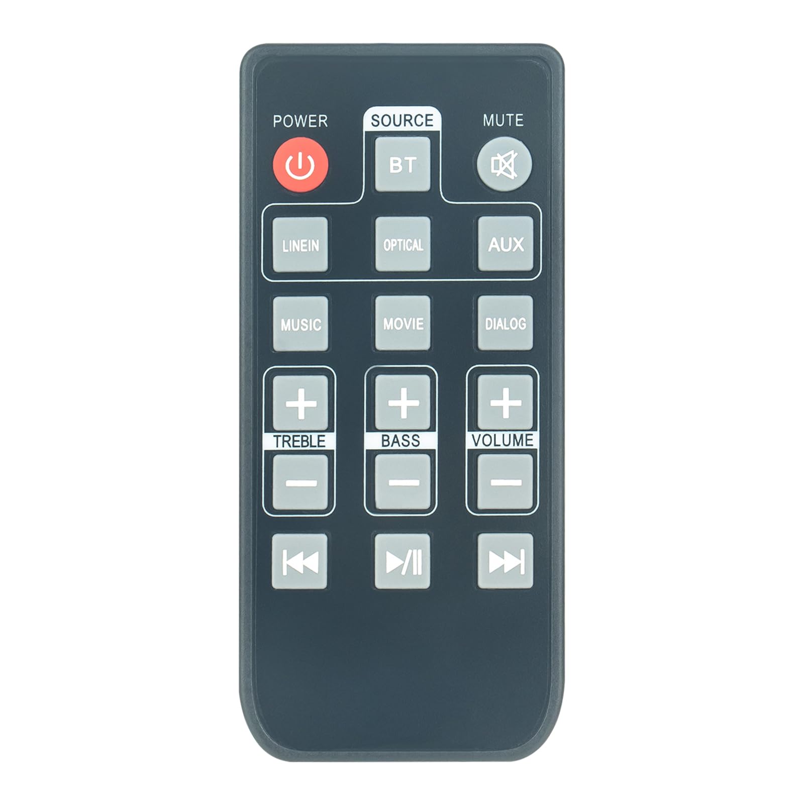 VINABTY ITB284 Replacement Remote Compatible with ALBA HD Soundbar Audio System 745/0794 B-3319 SR210