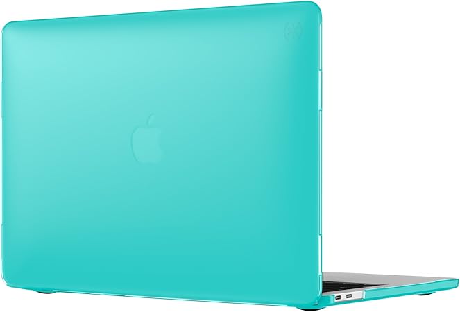 Amazon Com Speck Products 906 B1 Smartshell Case For Macbook Pro 13 With And Without Touch Bar Calypso Blue Computers Accessories