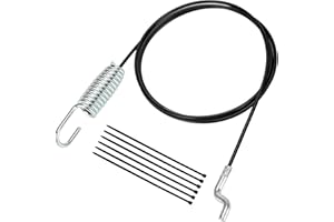 XIKOBY 946-04230B Auger Clutch Cable Compatible with MTD Craftsman Troy-Bilt Snow Blower, 946-04230 Engagement Cable Replacement for Yard Machine Gas Powered Snowblower Parts 746-04230A 746-04230B
