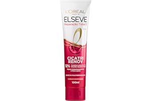 Leave-In L'Oréal Paris Elseve Reparação Total 5 Cicatri Renov, Reparação Instantânea, Desembaraço Imediato, Repara os Danos Fio a Fio, Para Todos os Tipos de Cabelo 100ml