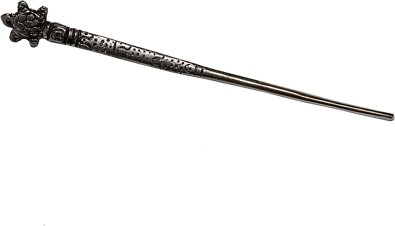 Rambha Unique Oxidised German Silver Hairpins and Hair Sticks for Women-Turtle