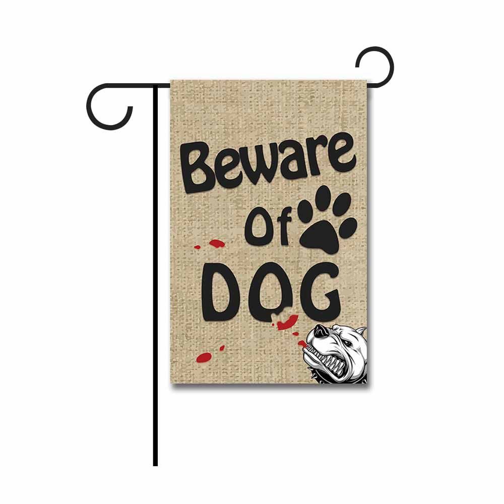 Best Beware Of Dog Garden Flag