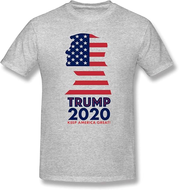 Amazon Co Jp Quantitees Great Americans Keep America Great Usaフラッグ 控えめなデザインクラシックtシャツ Us サイズ Xx Large カラー グレイ 服 ファッション小物