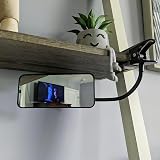 Ampper Acrylic Clip On Security Mirror 6.69 x 2.95 Rectangle Convex Clip-On view 3