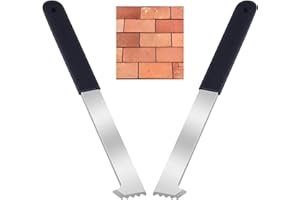 Zadery 2PCS Paver Puller Extractor, 9 inch Carbon Steel Paver Removal Tool for Garden Lawn Yard Patio Brick Block Interlockin