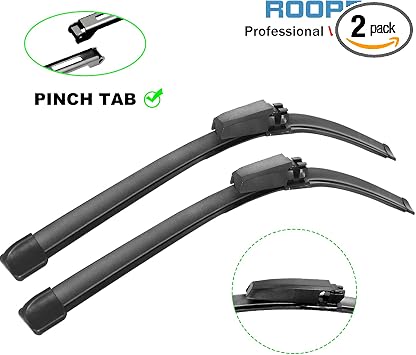 Amazon Com 2 Wiper Blade Replacement For Audi A4 S4 Rs4 A6 S6 Audi Allroad 2002 2008 Front Windshield Wiper Blades Set Pinch Tab 22 22 Set Of 2 Automotive