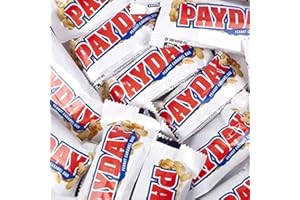Generic PayDay Peanut Caramel Candy Bar - Payday Snack Size Candy Bar (2LB), Mini