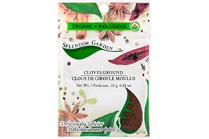 Splendor Garden Organic Cloves Ground - 25 g