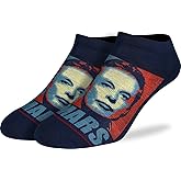 Good Luck Sock Men's Elon Musk Ankle Socks, Adult