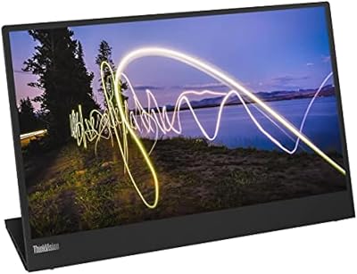 Lenovo ThinkVision M15 Mobile Monitor 2x USB-C 3.2 Gen1 DP1.2 Alt Mode Portable