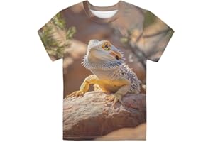Xhuibop Kids T Shirts for Boys Size 3-16 Girls Short Sleeve Sportswear Active Tops