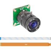 Arducam IMX477 Pi HQ Camera for Raspberry Pi 5, Comes with a 1/2.3&rdquo; 6mm Focal Length CS Lens, Widely Compatible with Raspberry Pi 4B, 3B+, Zero