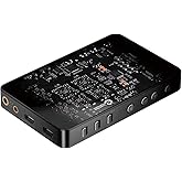 Questyle Sigma Bluetooth Headphone Amplifier Portable Rechargeable DAC [MFi Certified] Bluetooth 5.4 Receiver with Dual Outputs High Resolution PCM768/DSD512 USB Amps for Smartphones/PC/Laptop