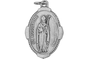 Venerare Traditional Catholic Saint Medal (Saint Augustine)