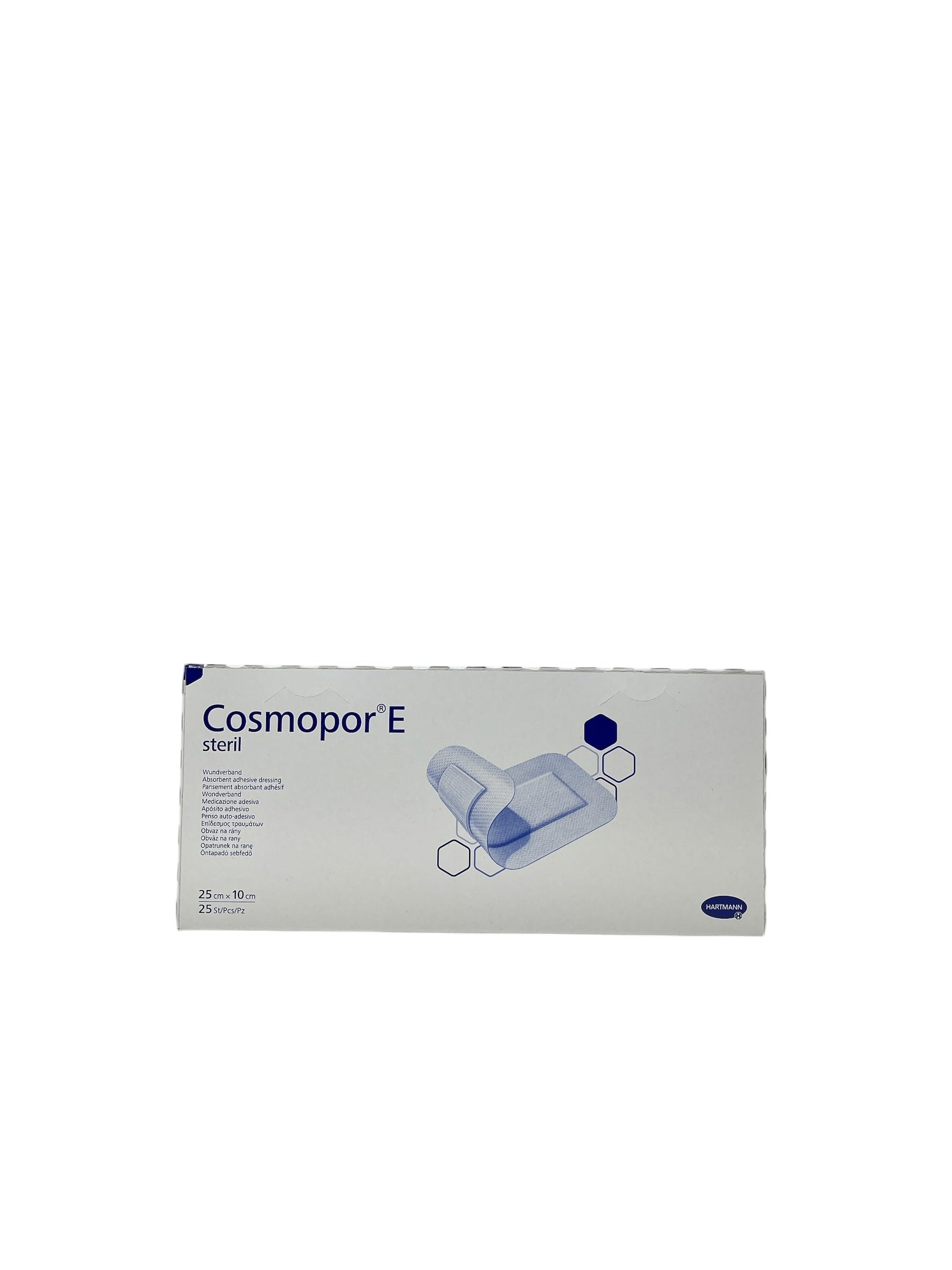 Hartmann D5387 Cosmopor E Dressing, 25cm x 10cm, Pack of 25