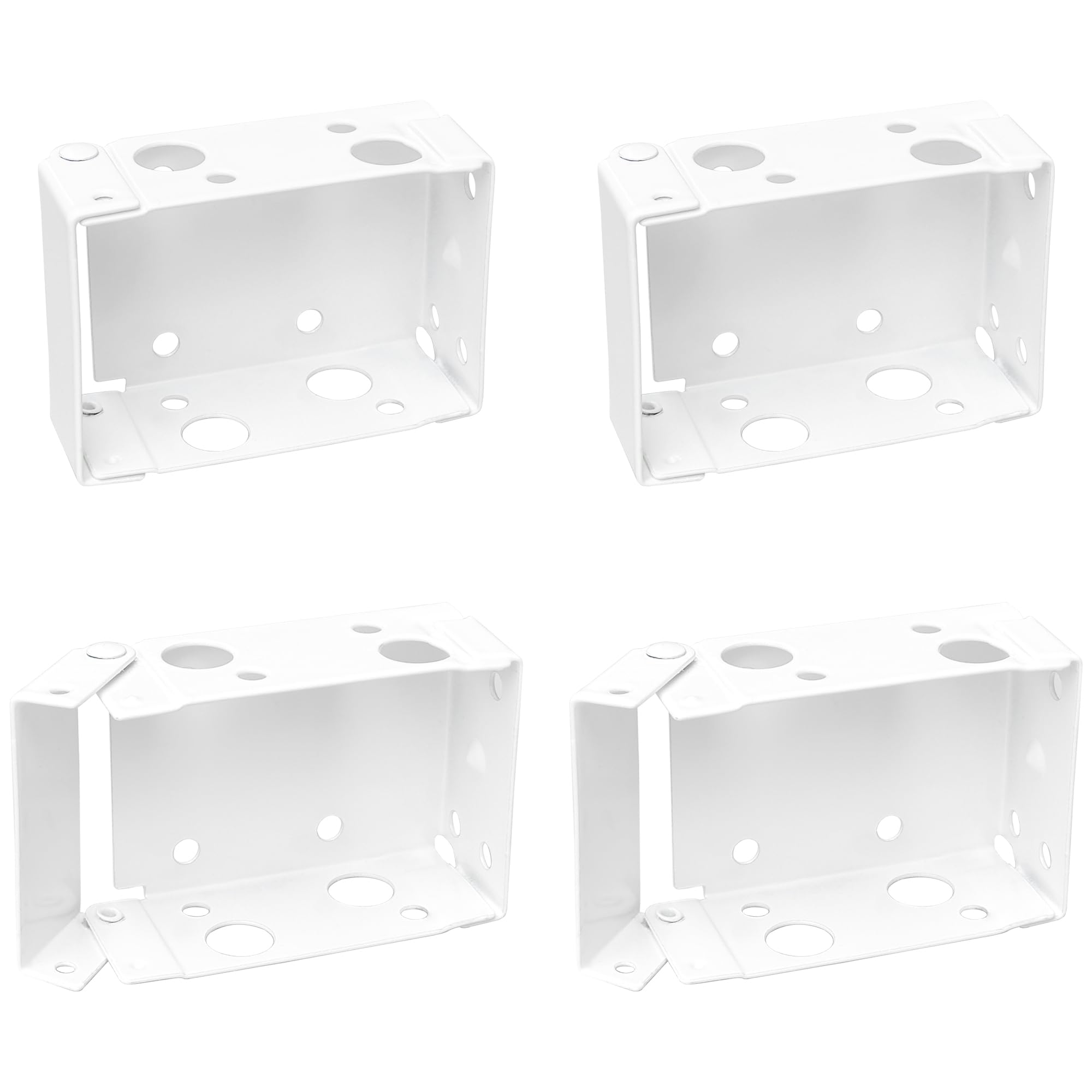 4 PCS Venetian Blind Fittings Brackets Box Mounting Brackets