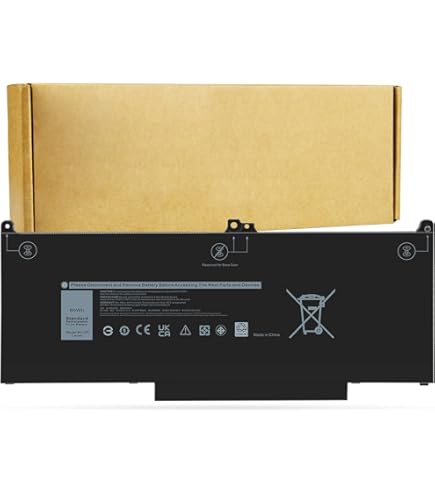 Amazon.com: DELL MXV9V 7.6V 60Wh 4-Cell Notebook Battery for
