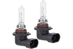 9005 Halogen Headlight Bulb - Safego DC 65W High Low Beam for Fog Light/DRL Replacement Bulbs, HB3 5000K White Car Headlamp f