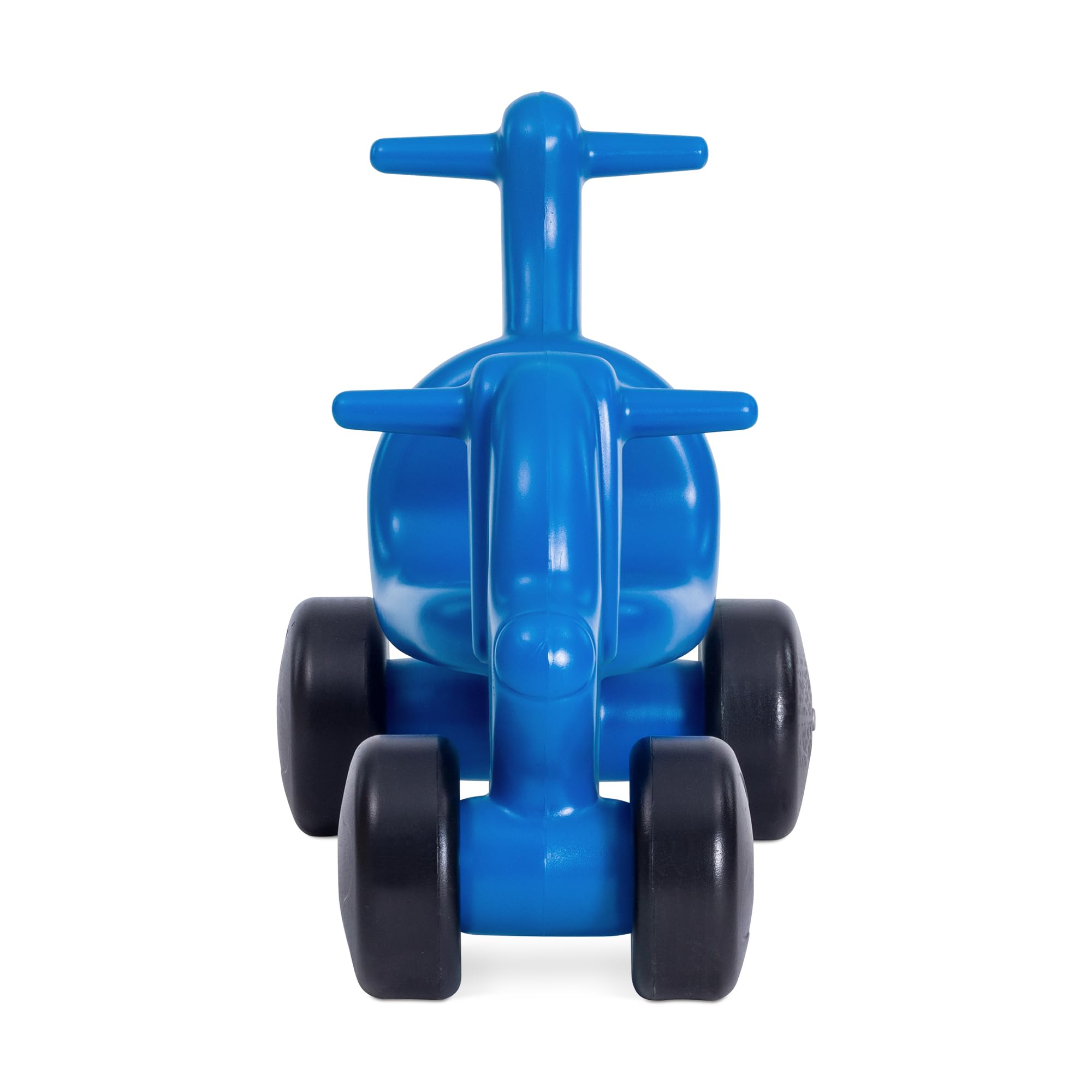 CarePlay Puppy Ride-On Toy, 2-in-1 Design with Push Handles, Walker & Ride-On Toys for Toddlers, 1-3 Year Old Boys & Girls, Low Seat, Durable Polyethylene Body, 50 lbs Capacity, Blue