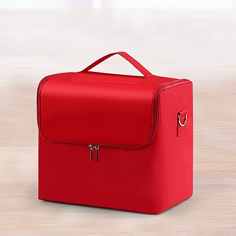 Amazon Co Jp プロ仕様 化粧品収納バッグ 3段メイクポーチ 持ち運び コスメ収納 大容量 ブラシ入れや内ポケット 櫛置き場 アウトドア 通勤 新生活 多機能 整理収納 おしゃれ 化粧道具入れ 贈り物 ホーム キッチン