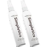 Simpletics Himalayan Sea Salt Spray for Straight & Wavy Hair - All Natural, 5 Ingredient, Texturizing & Volumizing Product -