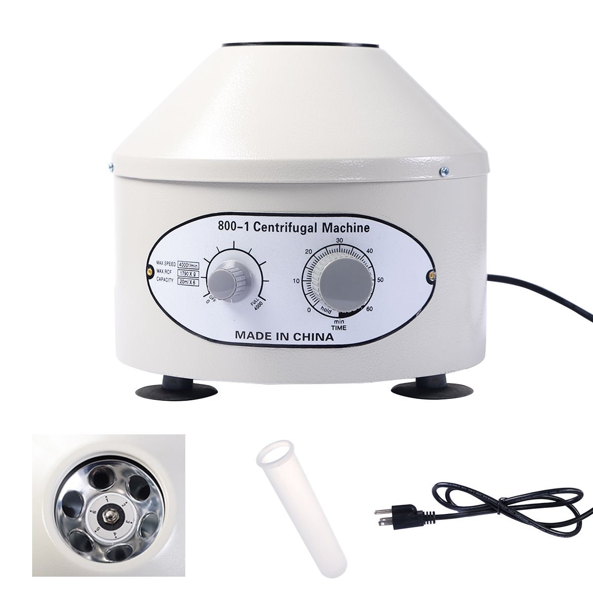New 8001 110V Electric Centrifuge Machine 4000rpm Lab Medical Practice