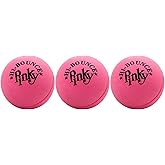 JA-RU Hi-Bounce Pinky Bouncy Ball for Kids (3 Pk) 976-3p | Rubber Stress &amp; Massage Therapy Ball. Indoor Outdoor Playground Toy, Party Favor Stuffer.