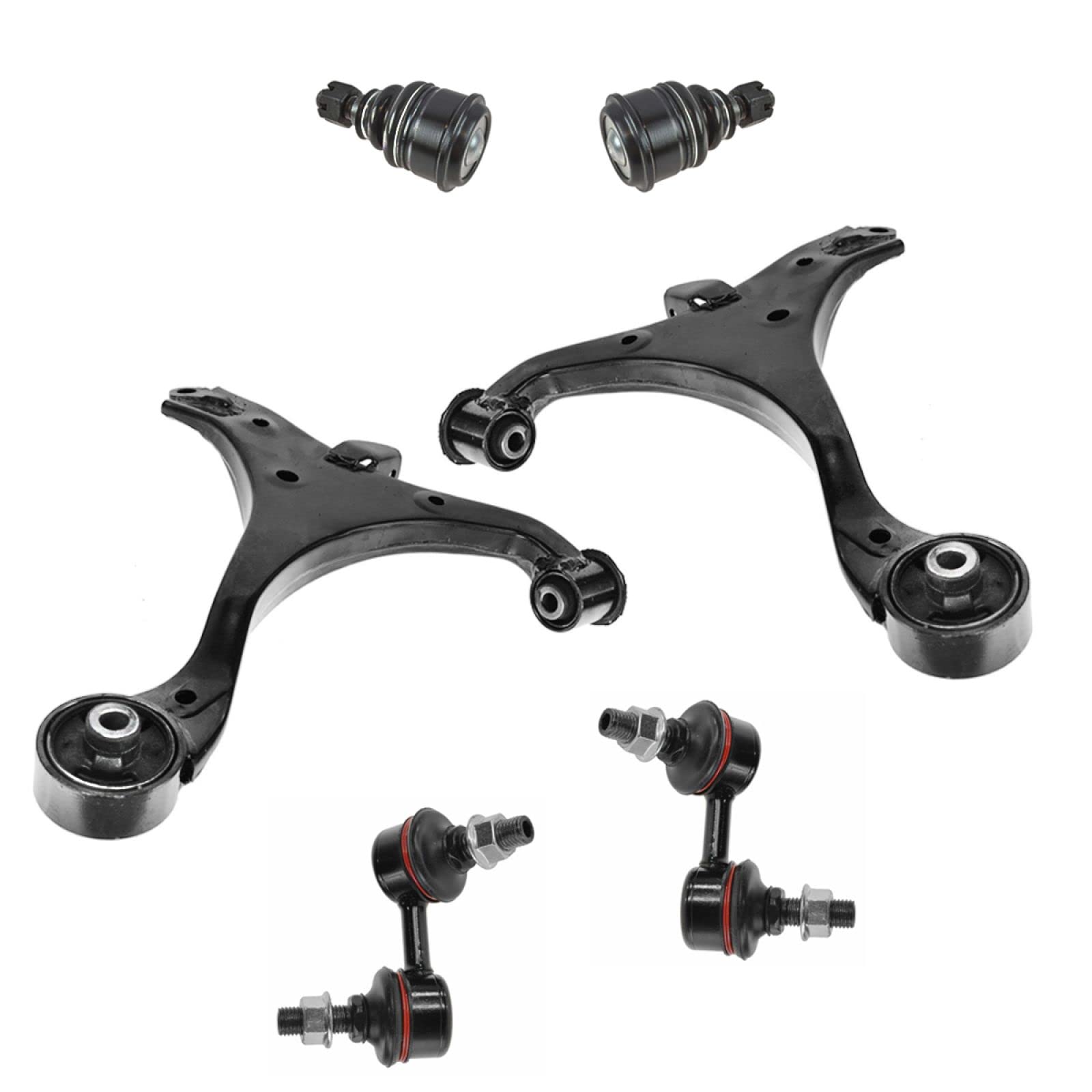 TRQ Front Suspension Kit Ball Joint Control Arm