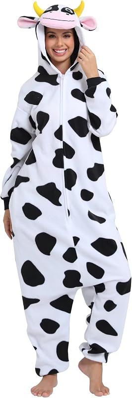 Pijamas Animales Mujer Disfraces de Cosplay para Adultos Pijama Enteros