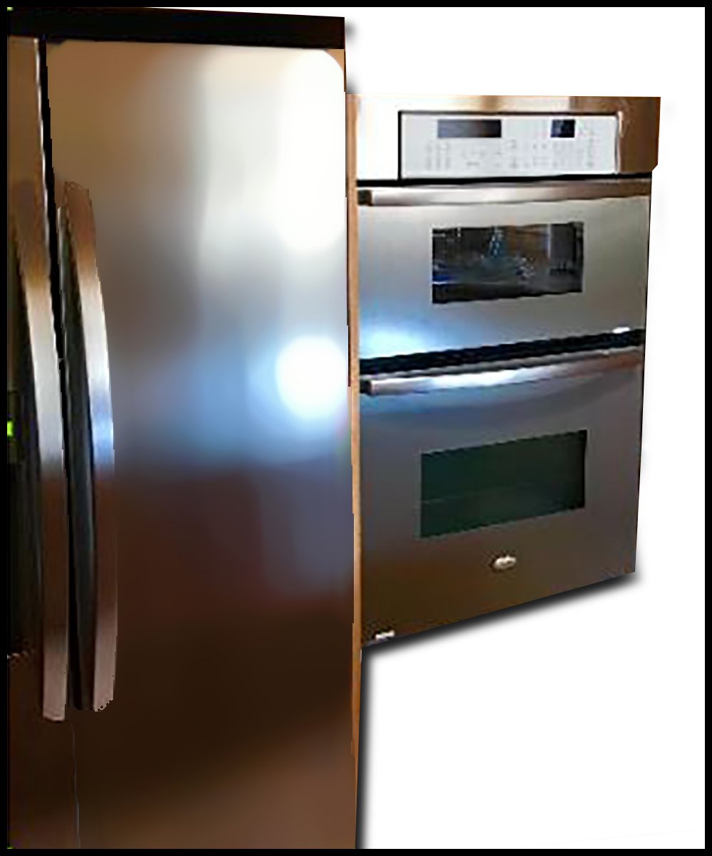 Dishwasher/Refrigerator SATIN Stainless Steel Faux Film compliments your current appliances. (Frigidaire Kenmore LG Whirlpool Kitchen Aid and more.) Do mismatched appliances drive you NUTS?