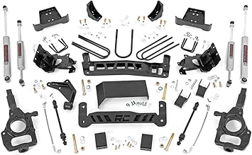 Amazon Com Rough Country 5 Lift Kit Fits 1998 2011 Ranger Mazda B3000 B4000 4wd W N3 Shocks Suspension System 43130 Rough Country Automotive